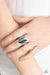 Stay Sassy - Blue Rhinestone Ring - Paparazzi Accessories
