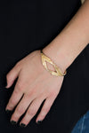 In Total De-Nile - Gold Bracelet- Paparazzi Accessories