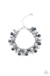 Trust Fund Baby - Blue Bead Necklace - Paparazzi Accessories