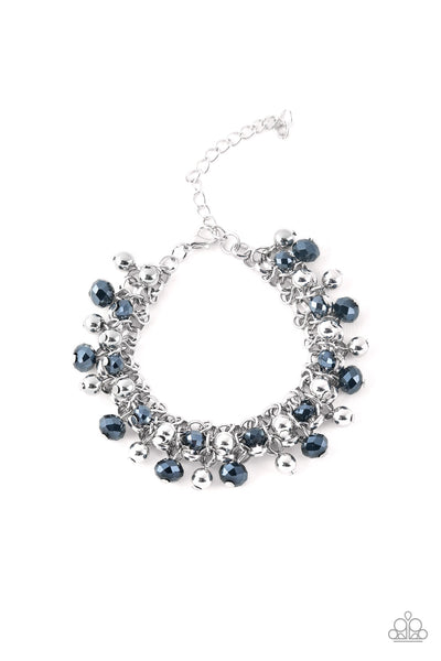 Trust Fund Baby - Blue Bead Necklace - Paparazzi Accessories