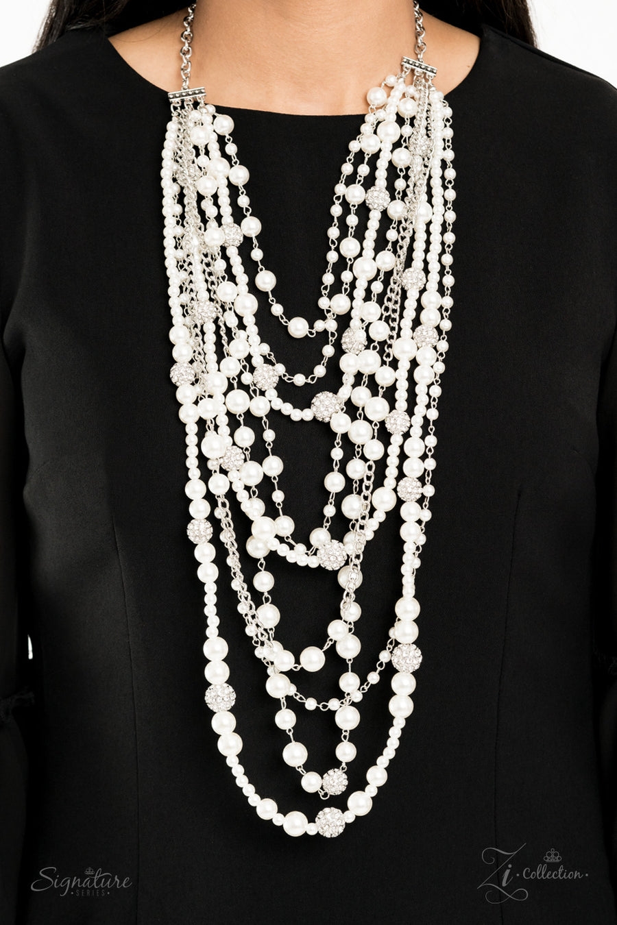 The LeCricia - White Pearl Necklace- Paparrazi Accessories