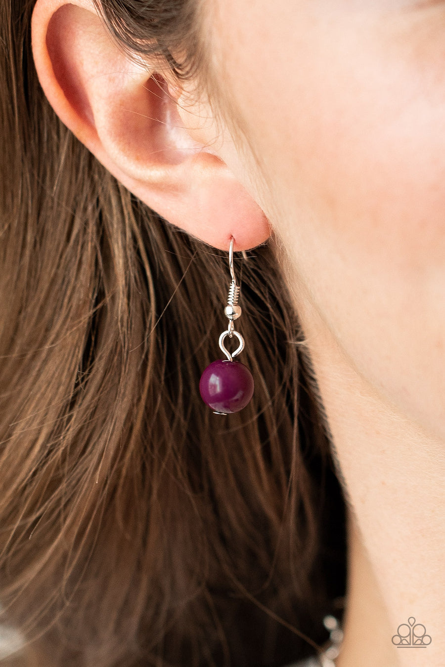 BEAD Your Own Drum - Purple Bead Necklace- Paparrazi Accessories