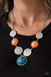 Bohemian Bombshell  - Multi Disc Necklace - Paparazzi Accessories