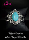 Mojave Mystic  - Blue Turquoise Bracelet - June LOP - Paparazzi Accessories