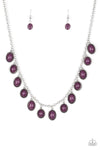 Make Some Roam - Purple Beads Necklace - Paparazzi Accessories