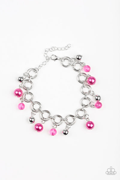 Fancy Fascination - Pink Beade Bracelet