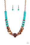 Desert Tranquility  - Copper Necklace - Paparazzi Accessories