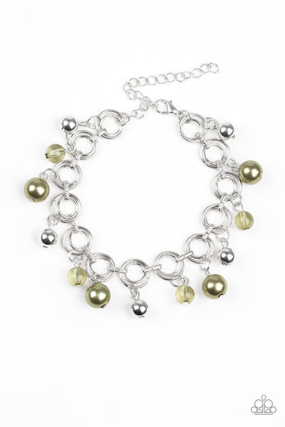 Fiercely Fancy  - Green Beaded Necklace Paparazzi Accessories