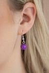 Miami Martinis - Purple Beaded Necklace - Paparazzi Accessories