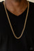 Delta  - Gold Urban Chain Necklace - Paparazzi Accessories